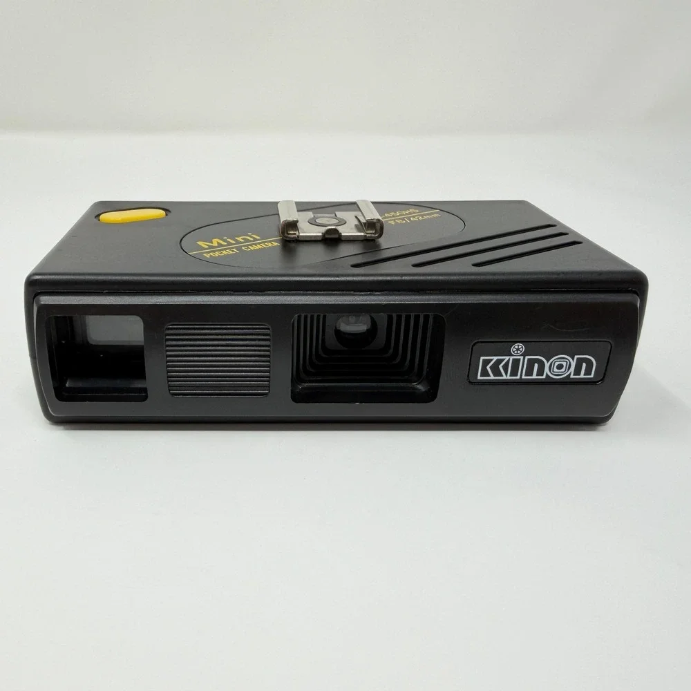 Kinon Mini Pocket 35mm Film Camera K-450HS F8/42mm With Case Vintage